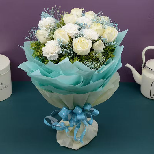 Elegant White Bouquet